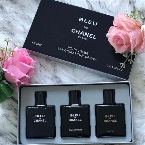 chanel blue women|bleu de chanel gift set.